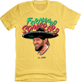fernando tatis jr sombrero fiesta unisex tee